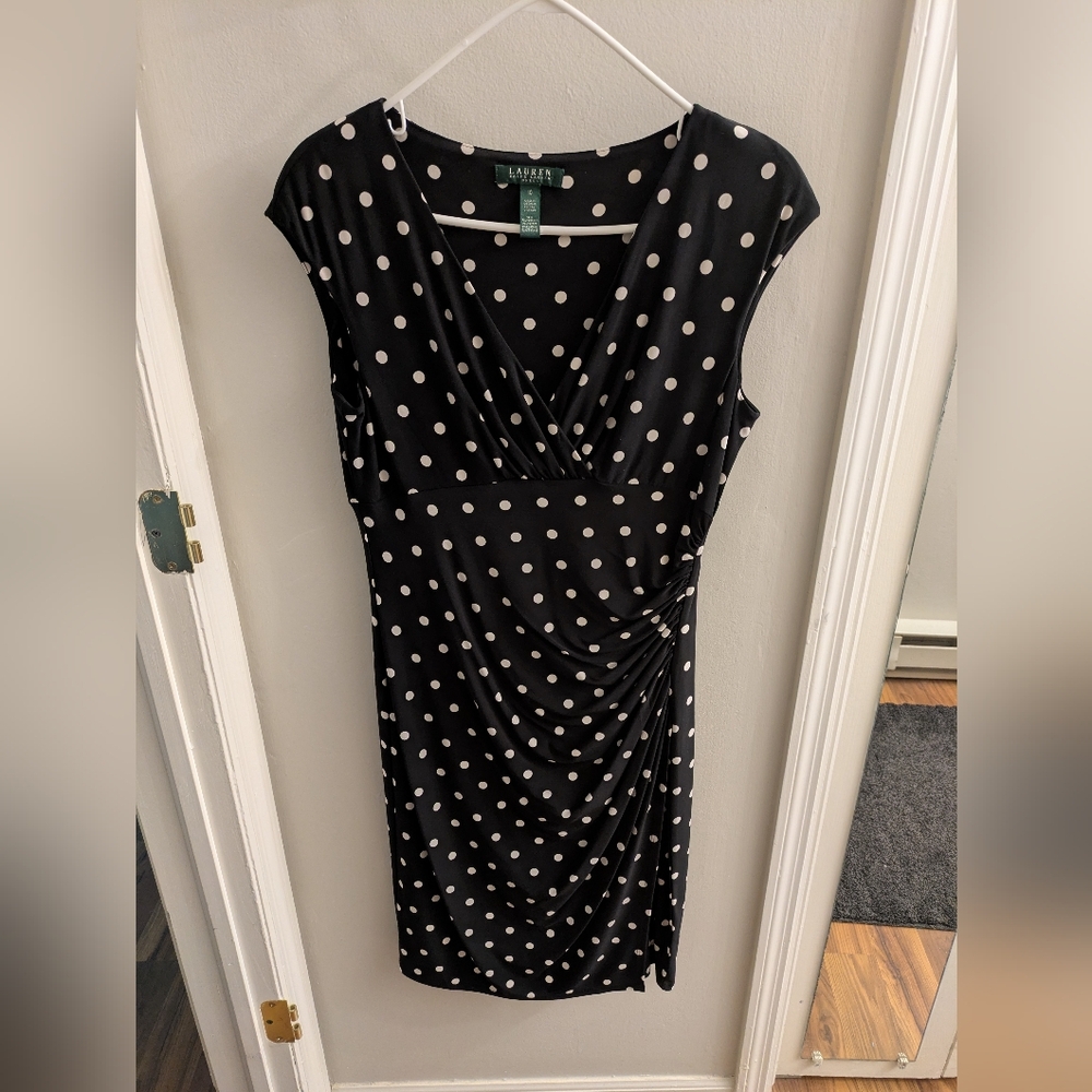 Ralph Lauren Polka Dot Dress